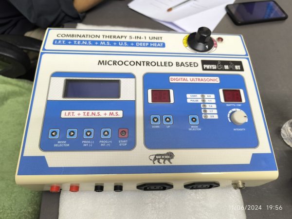 5 In1 IFT MS TENS UST Deep Heat Physiotherapy Machine